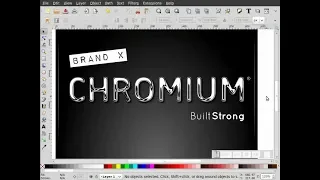 heathenX Inkscape Tutorials: episode 105 - Chrome effect