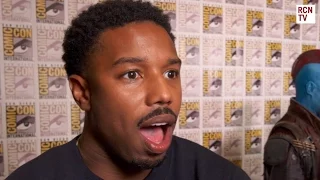 Black Panther Michael B. Jordan Interview Comic-Con 2016