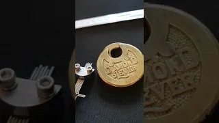 How I opened my DIAMOND pancake padlock