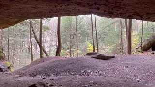 Saltpetre Cave State Nature Preserve, Hocking Hills, Ohio