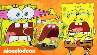 SpongeBob SquarePants | De top 18 keren dat SpongeBob huilde | Nickelodeon Nederlands