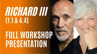 Shakespeare's RICHARD III Presentation (1.1 and 4.4) with Tony Amendola and Anne Gee Byrd