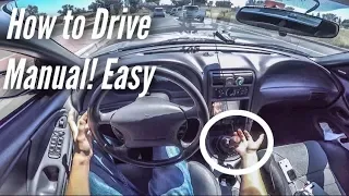 How to DRIVE A STICK SHIFT