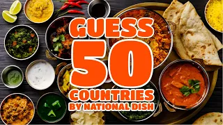 Guess The Country By Food | National Dishes Quiz