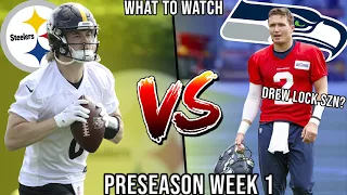 Top Players to Watch for Seahawks vs Steelers Preseason Week 1 - Preview