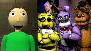 БАЛДИ ПРОТИВ АНИМАТРОНИКОВ ФНАФ | ФНАФ ТЕСТ НА ПСИХИКУ ЧЕЛЛЕНДЖ | FNAF CHALLANGE