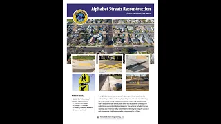 Selma Alphabet Street Improvement Project Highlights