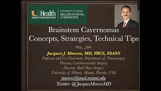 Brainstem Cavernomas Concepts, Strategies, Technical Tips