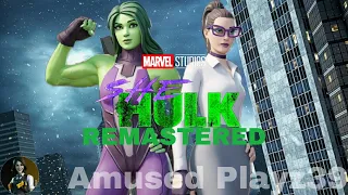 She Hulk Origin Story Remastered|Fortnite Roleplay