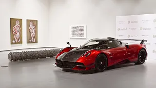 Pagani Huayra Roadster BC cold start & walkaround