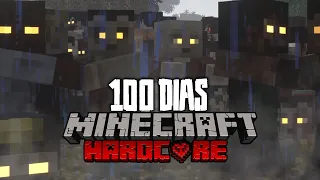 EU SOBREVIVI 100 DIAS EM UM APOCALIPSE ZOMBIE NO MINECRAFT HARDCORE #1