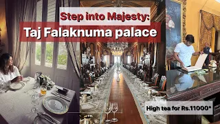 Experience Luxury: Afternoon Tea at the Taj Falaknuma Palace|Palace Tour| things to do in Hyderabad