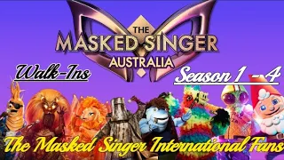 The Masked Singer Australia - Walk-Ins - Season 1-4