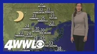 New Orleans Weather: Hard Freeze Sunday morning