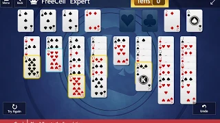 Microsoft Solitaire Collection: FreeCell - Expert - December 8, 2018