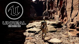 Unreal Engine 5 Projekt - Game Level Landschaft erstellen (Anfänger Tutorial)