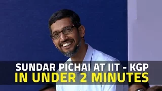 Sundar Pichai on His 'Abbey Saaley' Moment, Ragging at IIT-Kharagpur, Deepika Padukone, and More