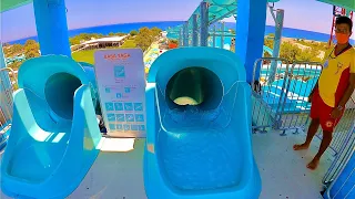 Tunnel Free fall Water Slide at Dolusu Park