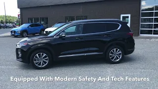 Walk around of a 2019 Hyundai Santa Fe Preferred AWD Demo