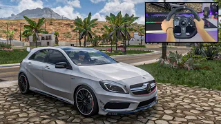 Forza Horizon 5 - Mercedes A45 AMG | Logitech g920 Gameplay