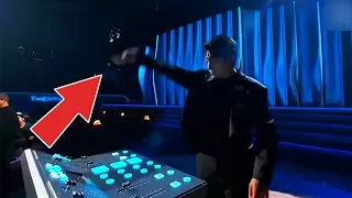 Did Jungkook really catch V's card during Grammy's Butter Performance?
