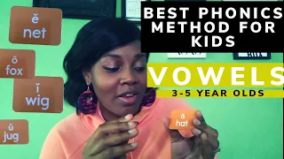 Vowels And Phonics For Kids (Ages 3- 5)| Short and Long Vowels | Home Schooling Tips