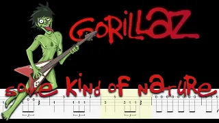 Gorillaz - Some Kind of Nature (Bass Tabs) By @ChamisBass  #chamisbass  #gorillazbass