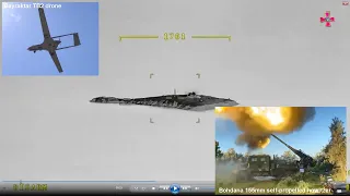 Ukraine fires Russian forces Snake Island with Bohdana 155mm howitzer using Bayraktar TB2 drone info