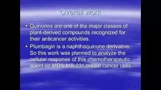 Combination therapy in Breast Cancer cell line