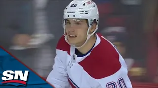 Canadiens' Juraj Slafkovsky Scores On Out-Of-Position Jacob Markstrom 13 Seconds In