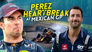 Sergio Perez's HEARTBREAKING CRASH at the 2023 MEXICO GP