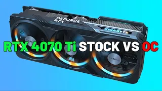 RTX 4070 Ti STOCK VS OC (Ryzen 7 7700X)