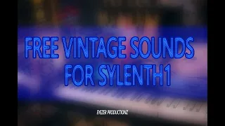 FREE Sylenth1 Vintage Soundbank
