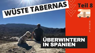 Die Wüste von Tabernas. Faszinierende Landschaft. Überwintern im Wohnmobil. Vanlife Spanien #vlog9