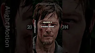 My Favorite TWD Characters Each Season