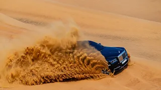 2021 Rolls-Royce Cullinan Offroad   Delivering Luxury in Dubai Desert