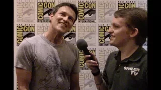 The Gifted - Stephen Moyer - SpoilerTV SDCC 2017 Interview