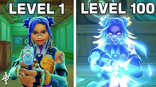 Level 1 vs. Level 100 Neon Movement!