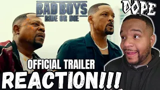 "THEY'RE BACK!!!" | BAD BOYS: RIDE OR DIE (OFFICIAL TRAILER )| REACTION!!!