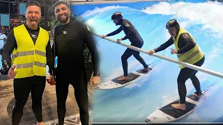 WIR GEHEN SURFEN fast ERTRUNKEN | Jordan & Semih