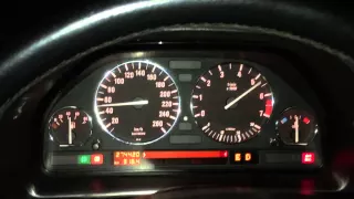 BMW E32 730 V8 0-100