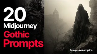 20 Midjourney Gothic Prompts (Prompts in description)