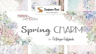 Spring Charm Paper Collection | Craft O'Clock | Sandpaper Road