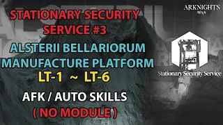 [Arknights] SSS Alsterii Bellariorum Manufacture Platform AFK/Auto Skills | SSS Season 3