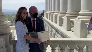 Utah leaders seal time capsule, set to open in the year 2122