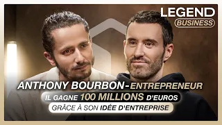 ENTREPRENEUR : IL GAGNE 100 MILLIONS D'EUROS GRÂCE À SON IDÉE D'ENTREPRISE ! (Anthony Bourbon)