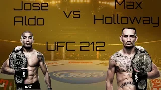 UFC 212 Jose Aldo vs Max Holloway Full Card Predictions