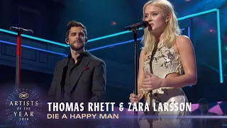 Thomas Rhett & Zara Larsson Perform 'Die A Happy Man' (2016) | CMT