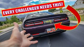 NEW $30 MOD: DODGE CHALLENGER TAILLIGHT DIVIDER INSTALLATION FOR HELLCAT/SCATPACK/RT/GT/SXT