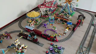 Building a big Lego City with trains (The start #1)